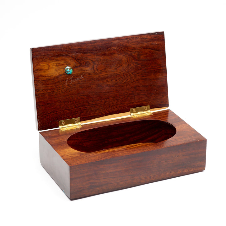 Silver Bird Ironwood Box