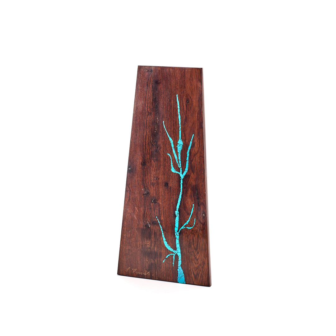 Turquoise Branch Wall Plaque