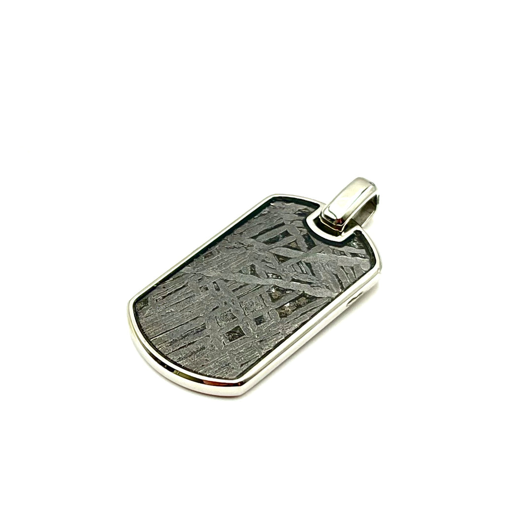 Meteorite Dog Tag Pendant- Aletai
