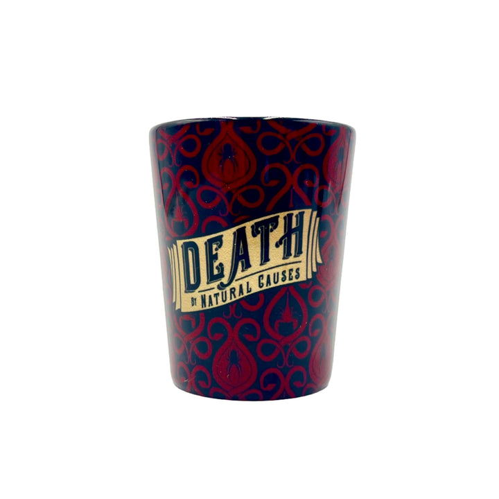 HMNS Death By Natural Causes Victorian Wallpaper Shot Glass