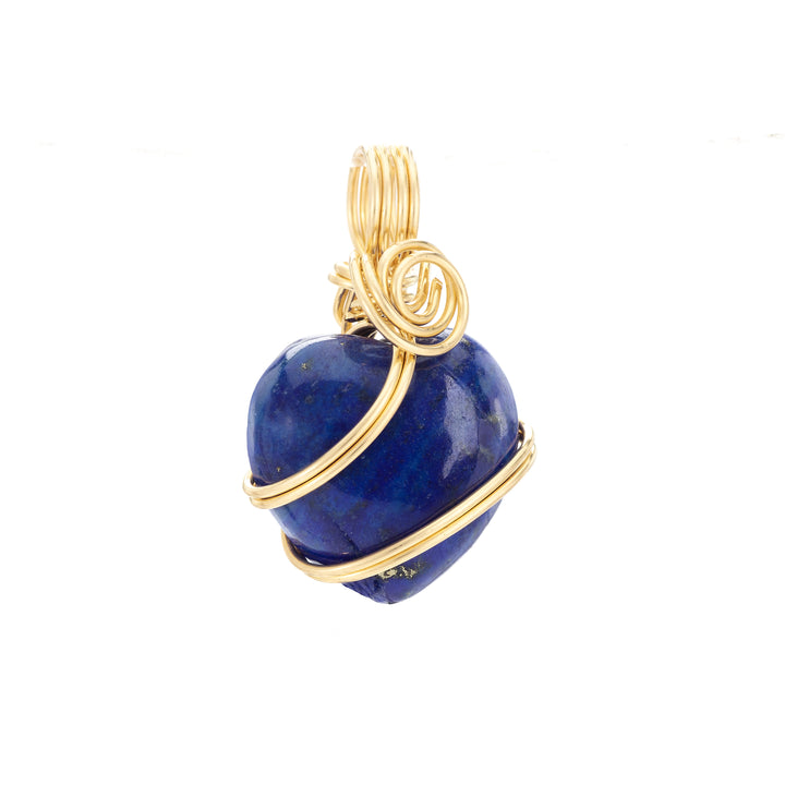 Lapis Heart Pendant
