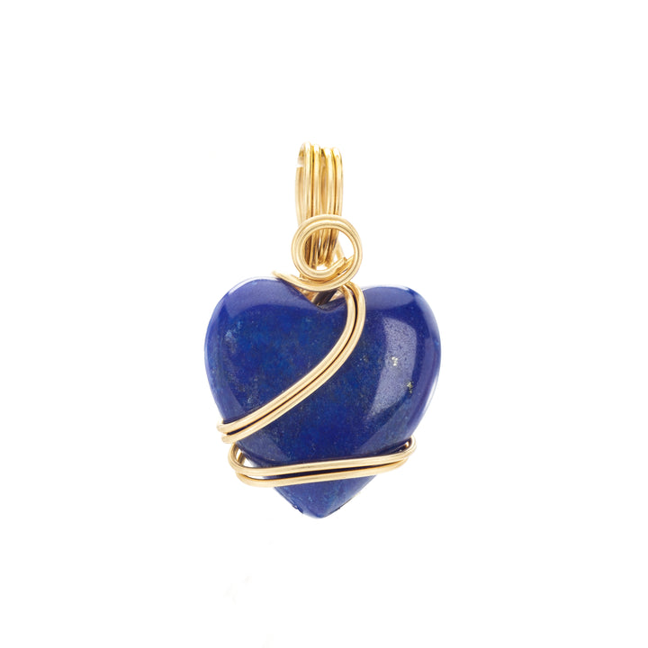 Lapis Heart Pendant