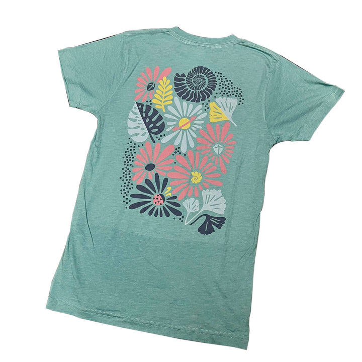 HMNS Fossils & Flora Adult T-Shirt