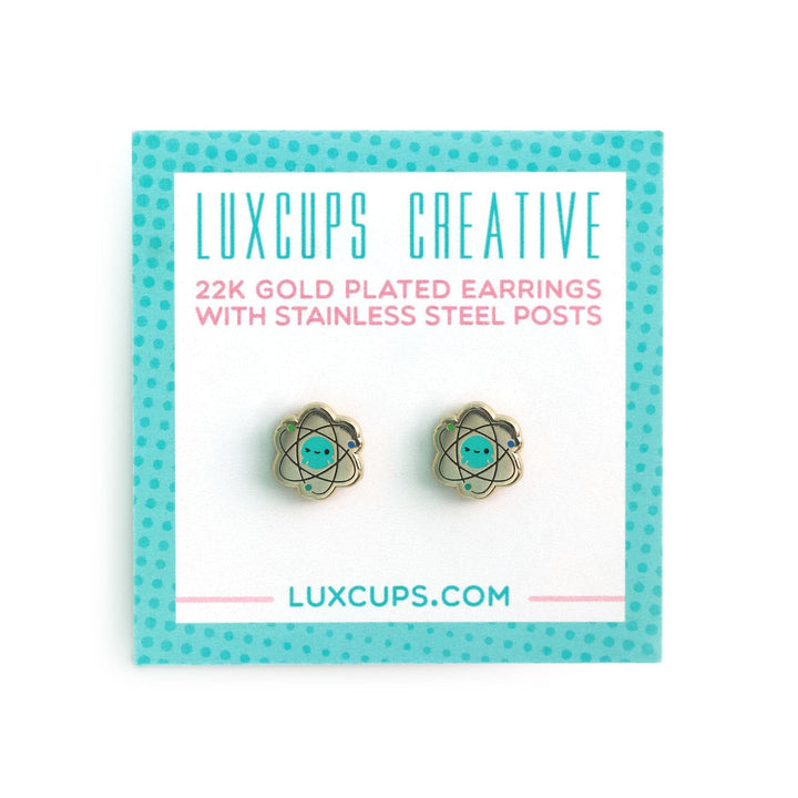 Excited Atom Earrings