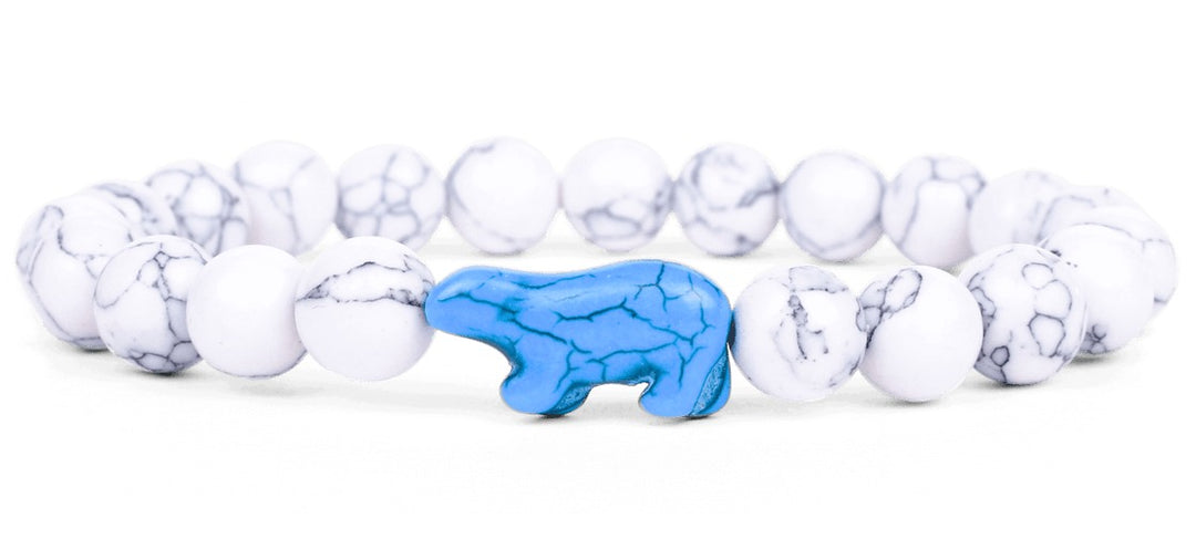 The Venture: Polar Bear Tracking Bracelet- Arctic White