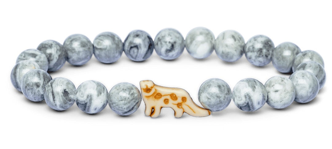 The Ascent: Snow Leopard Tracking Bracelet- Alpine
