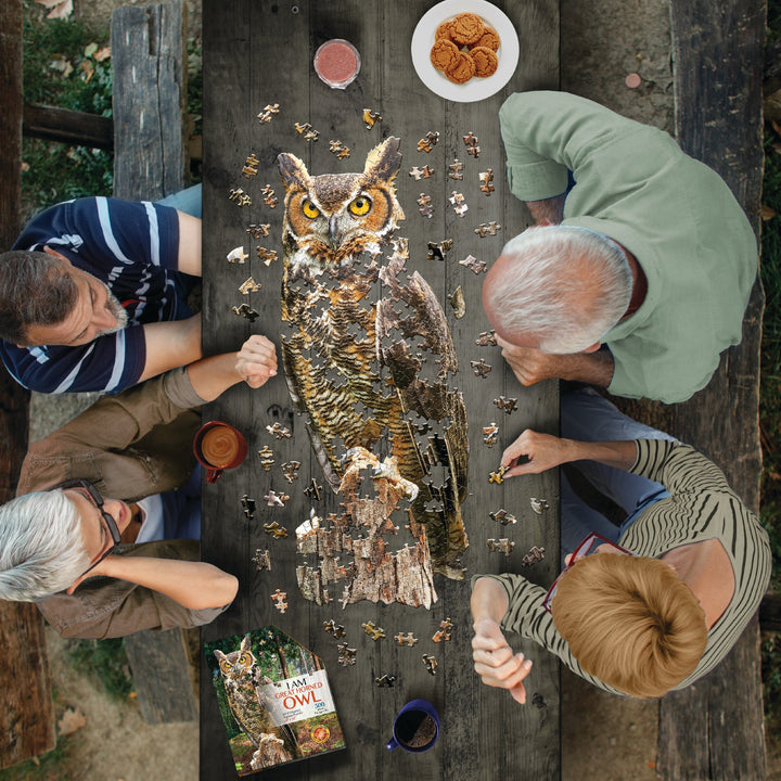 I Am Great Horned Owl, 300 Piece Puzzle