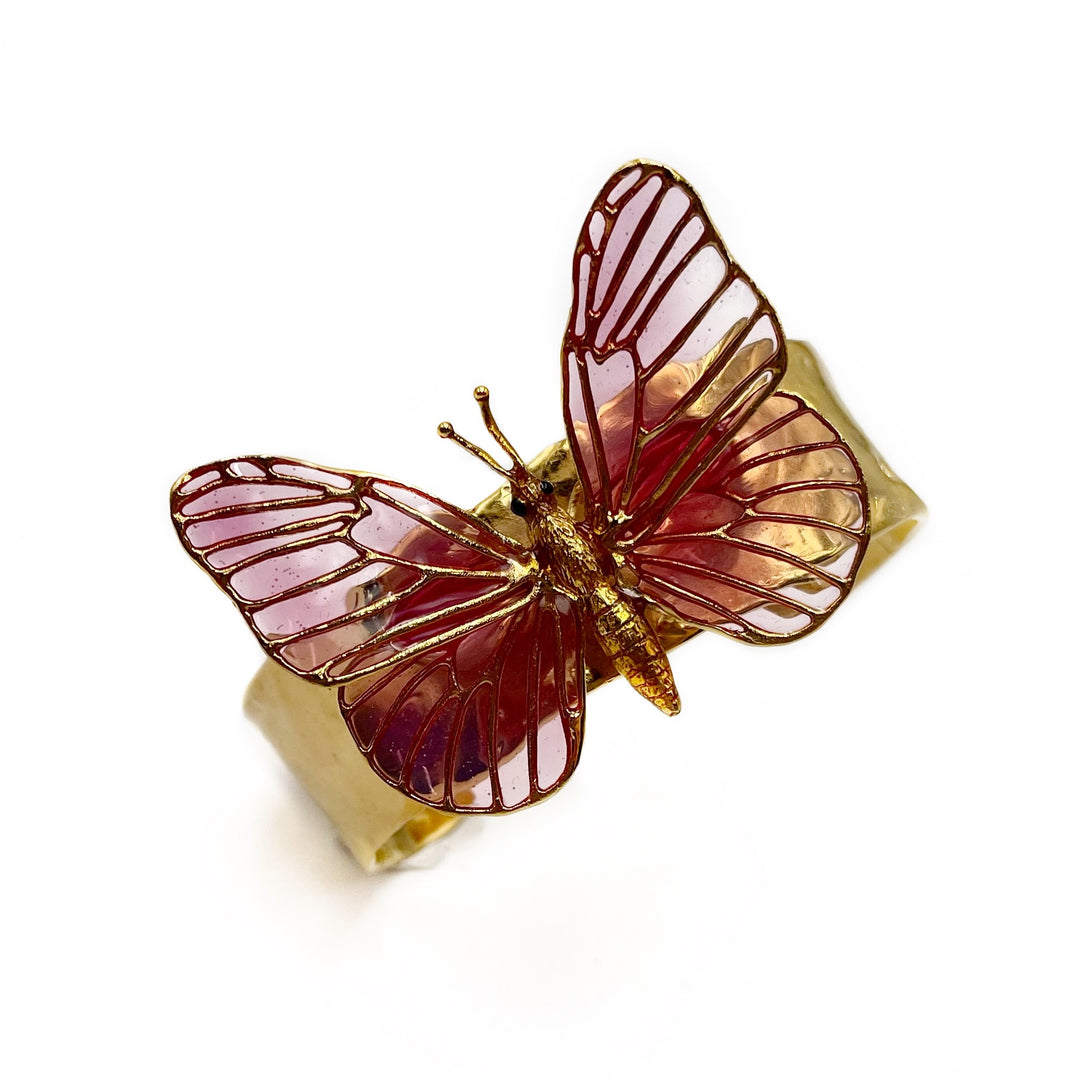 "Farfalla" Rosa Bangle, Medium