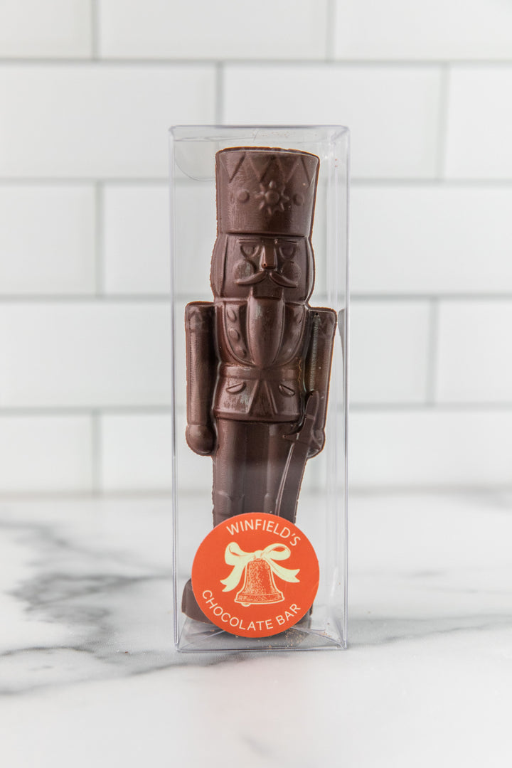 Chocolate Nutcracker Figure, Small