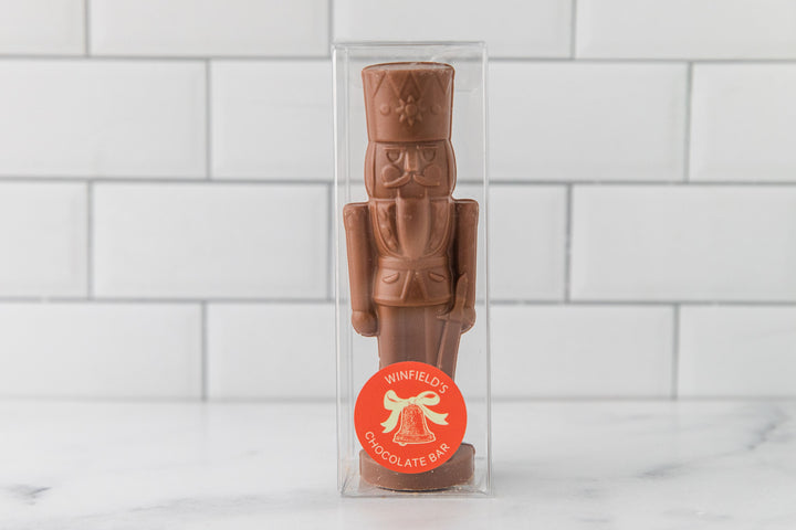 Chocolate Nutcracker Figure, Small