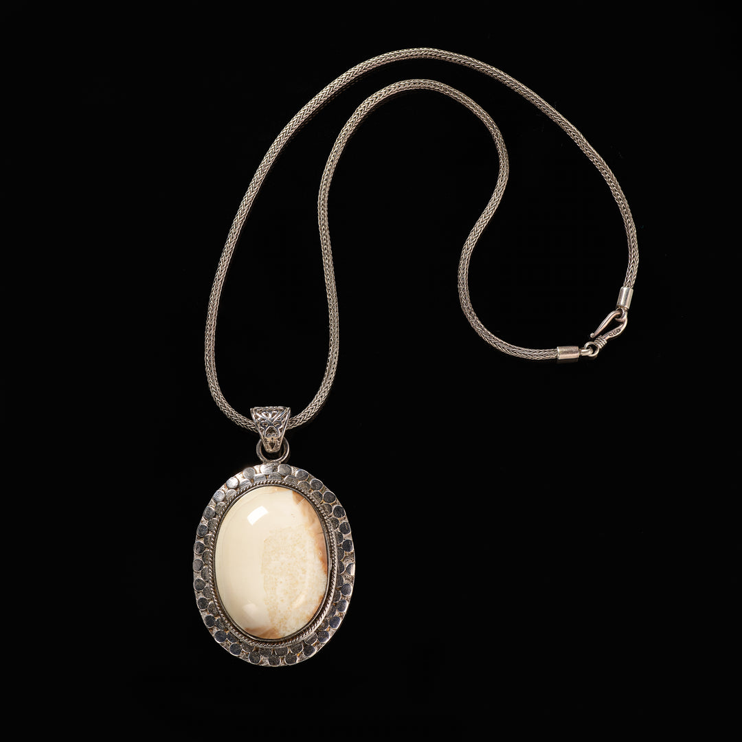 Walrus Fossil Art Deco Necklace