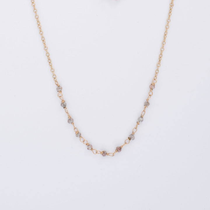 Corundum Chain Necklace