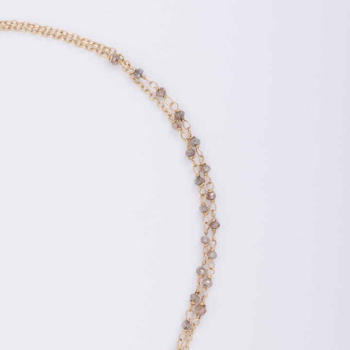 Corundum Chain Necklace