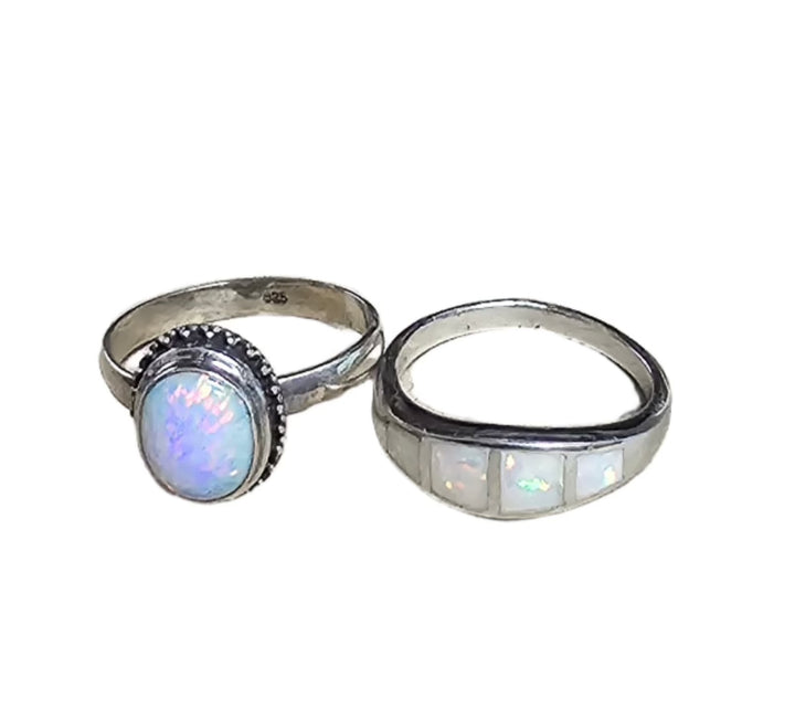 Opal Rings