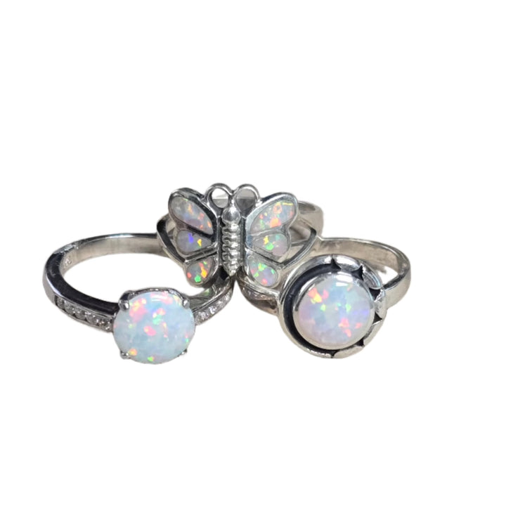 Opal Rings
