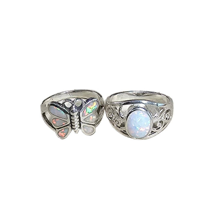 Opal Rings