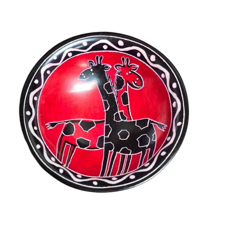 Animal Print 4" Round Bowl