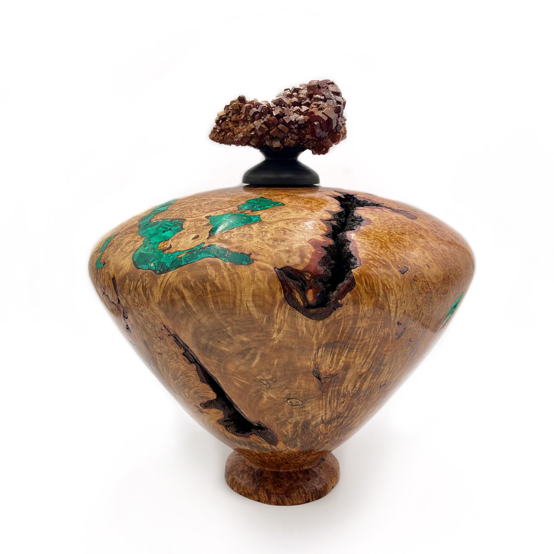 Maple Burl Malachite