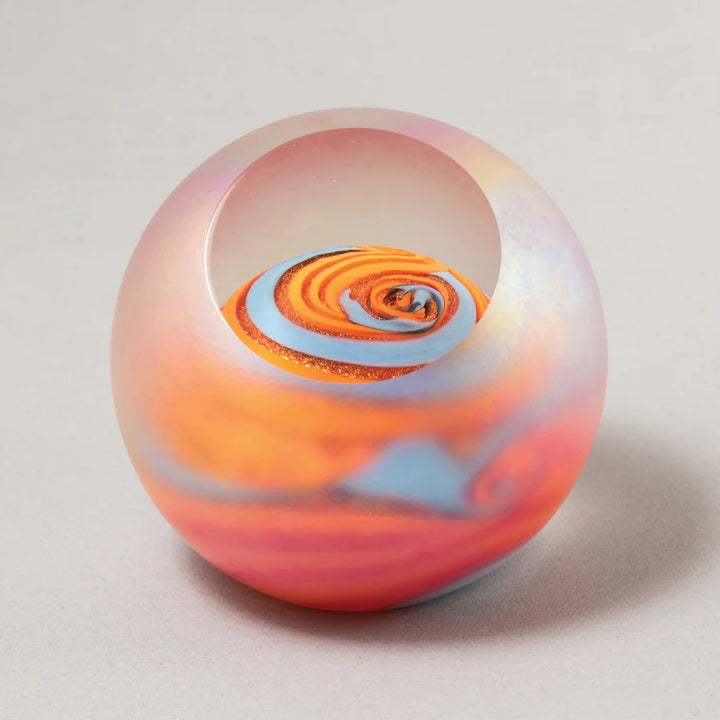 Jupiter Art Glass Paperweight