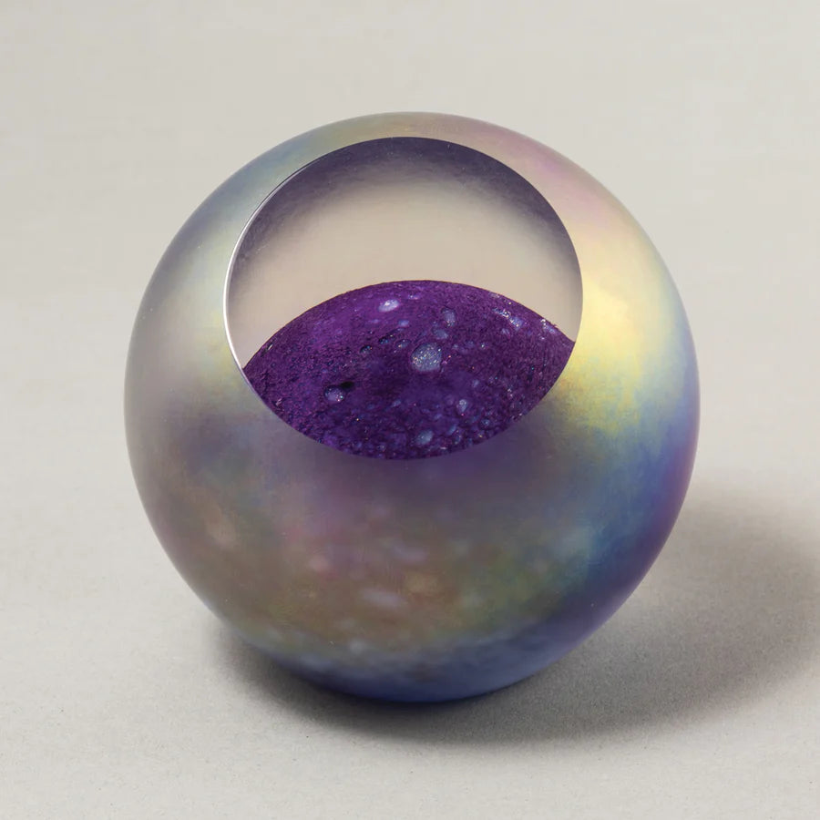 Neptune Art Glass Paperweight