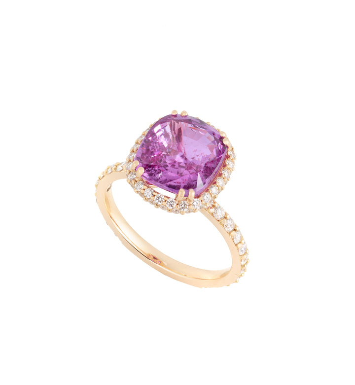 Pink Sapphire Ring