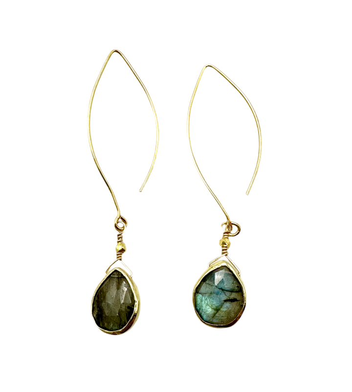 Labradorite Earrings
