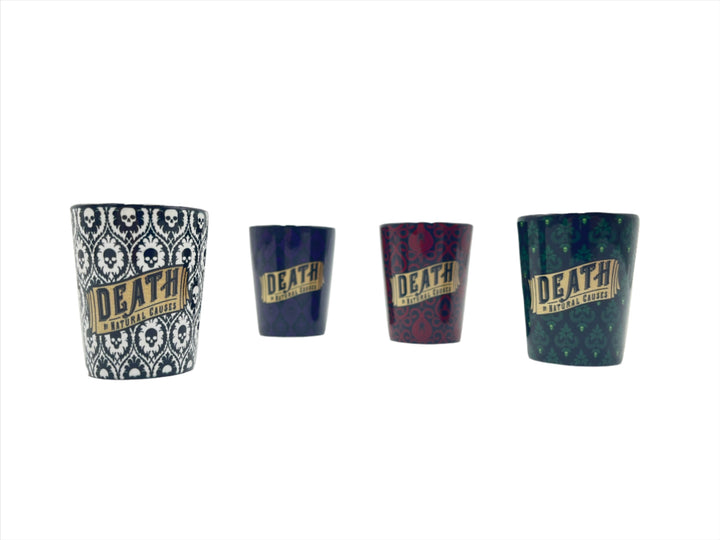 HMNS Death By Natural Causes Victorian Wallpaper Shot Glass