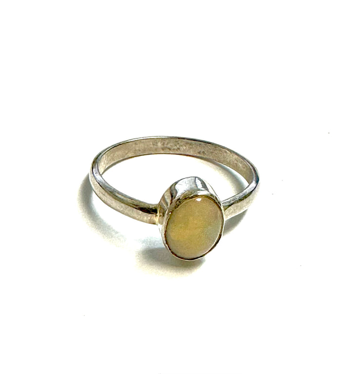 Ethiopian Opal Ring