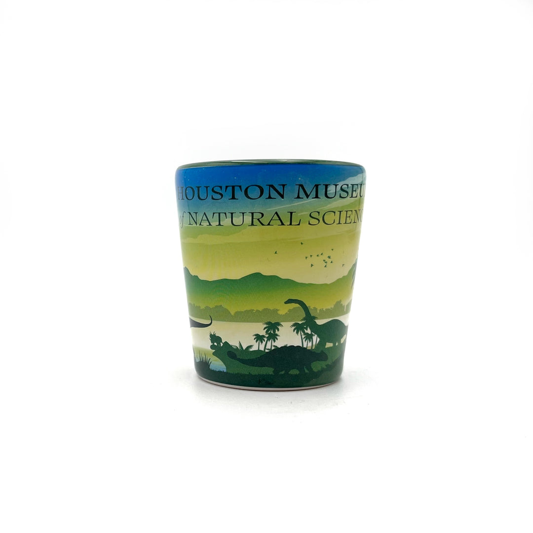 *FINAL SALE * HMNS Ceramic Dinosaur Shot Glass