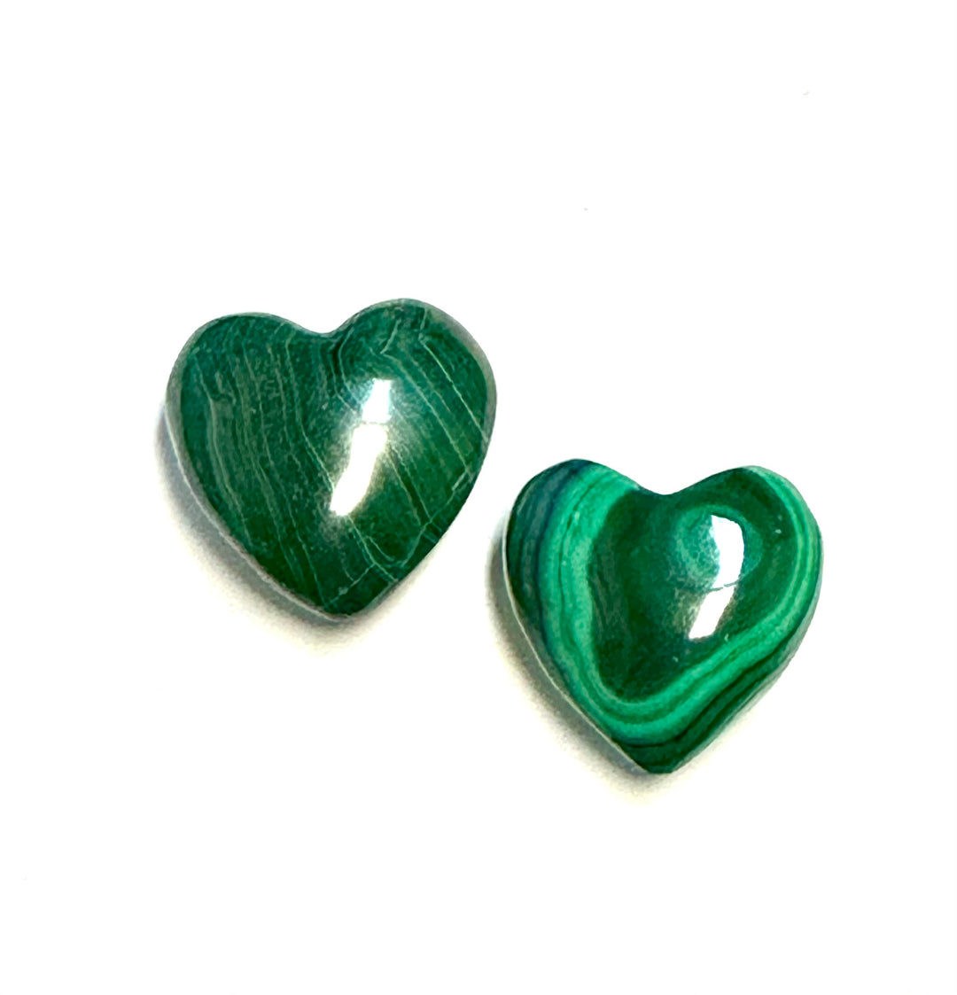 Malachite Heart Carving