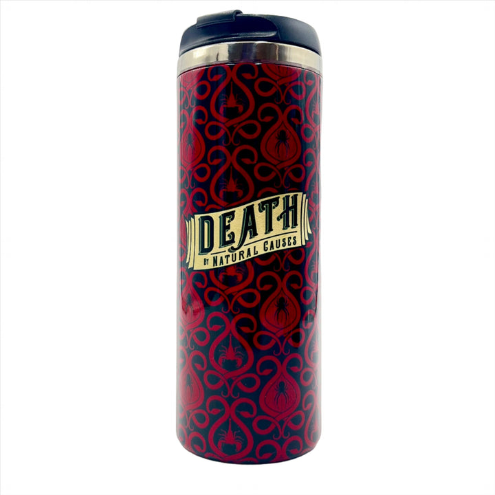 HMNS Death By Natural Causes Stainless Steel Tumbler, 14oz