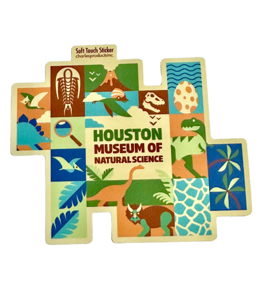 HMNS Block Party Museum Sticker