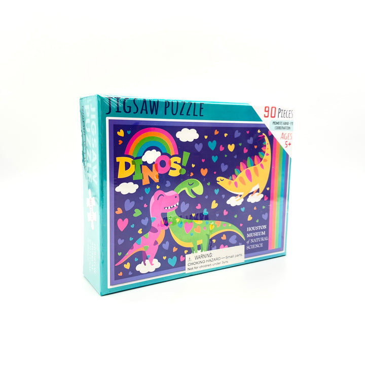 HMNS Dino Cartoon Puzzle, 90pc