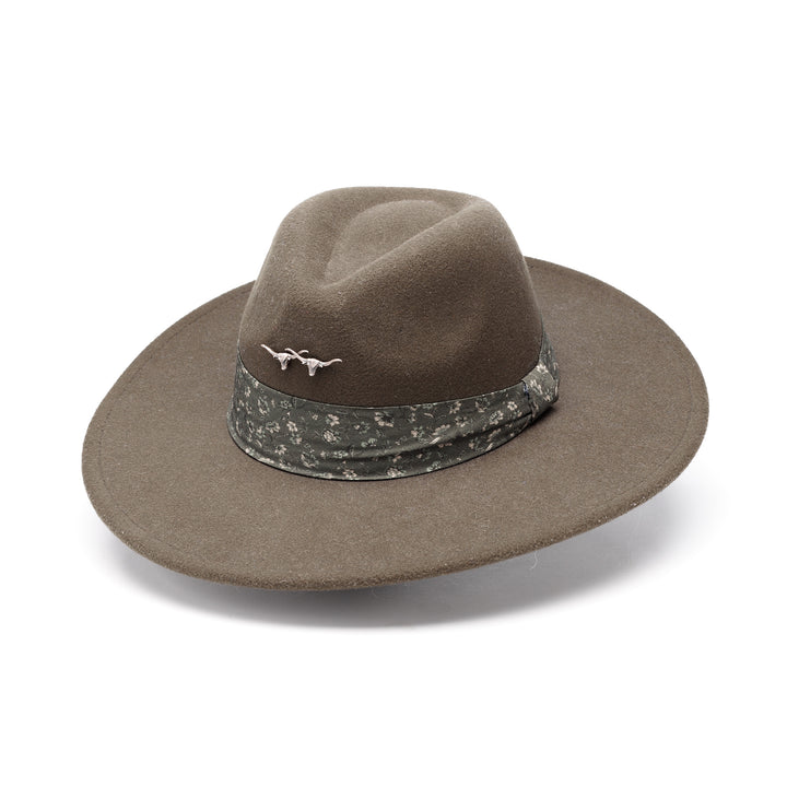 Mini Long Horn Hat Pin