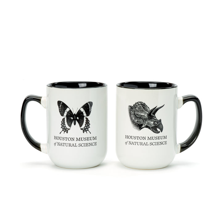HMNS Black and White Mug