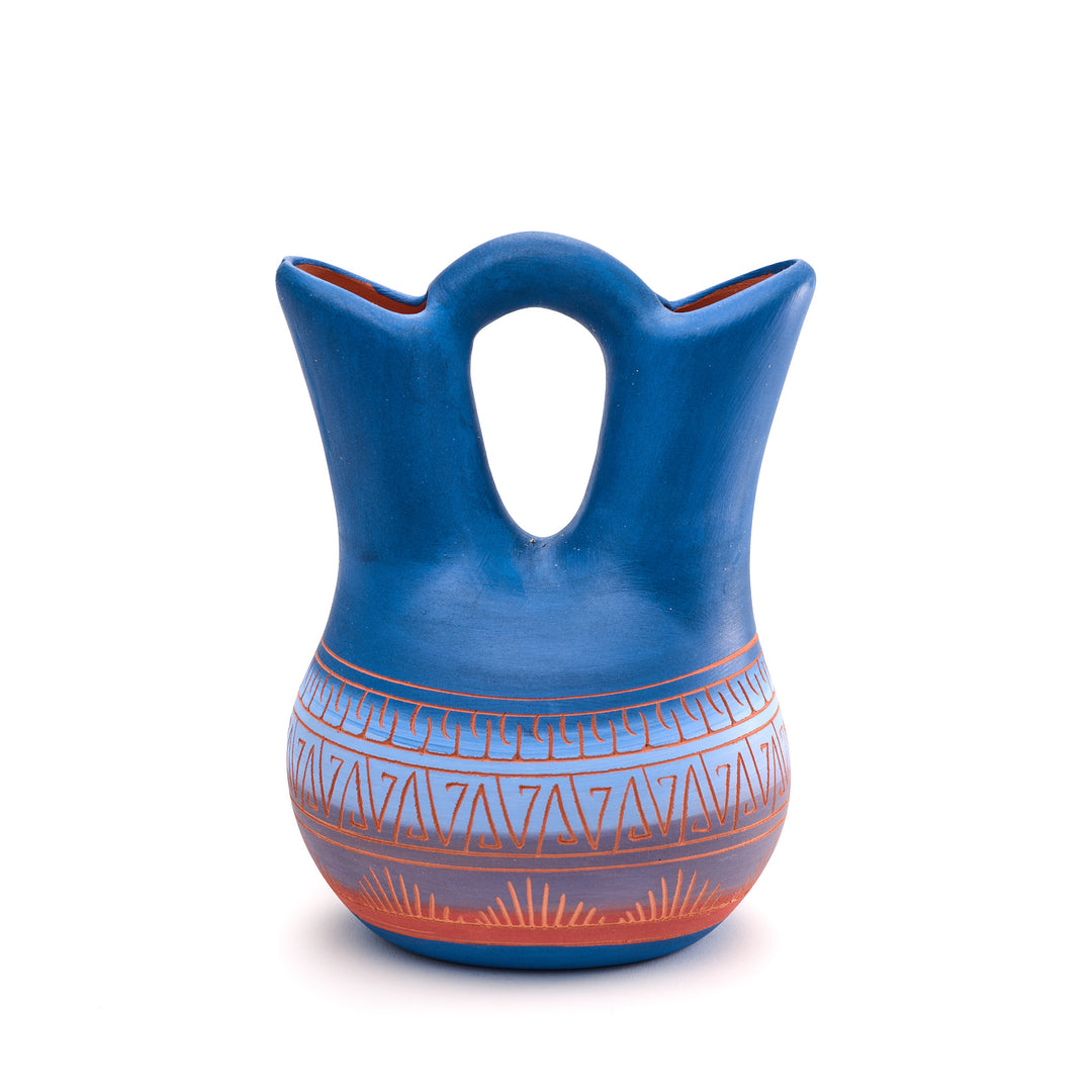 Wedding Vase Pottery, by M. Grey, Navajo