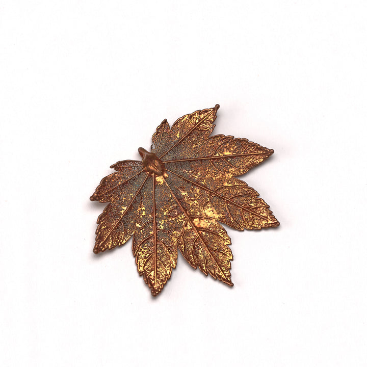 *FINAL SALE* Dipped Real Leaf Pendant