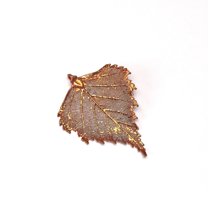 *FINAL SALE* Dipped Real Leaf Pendant