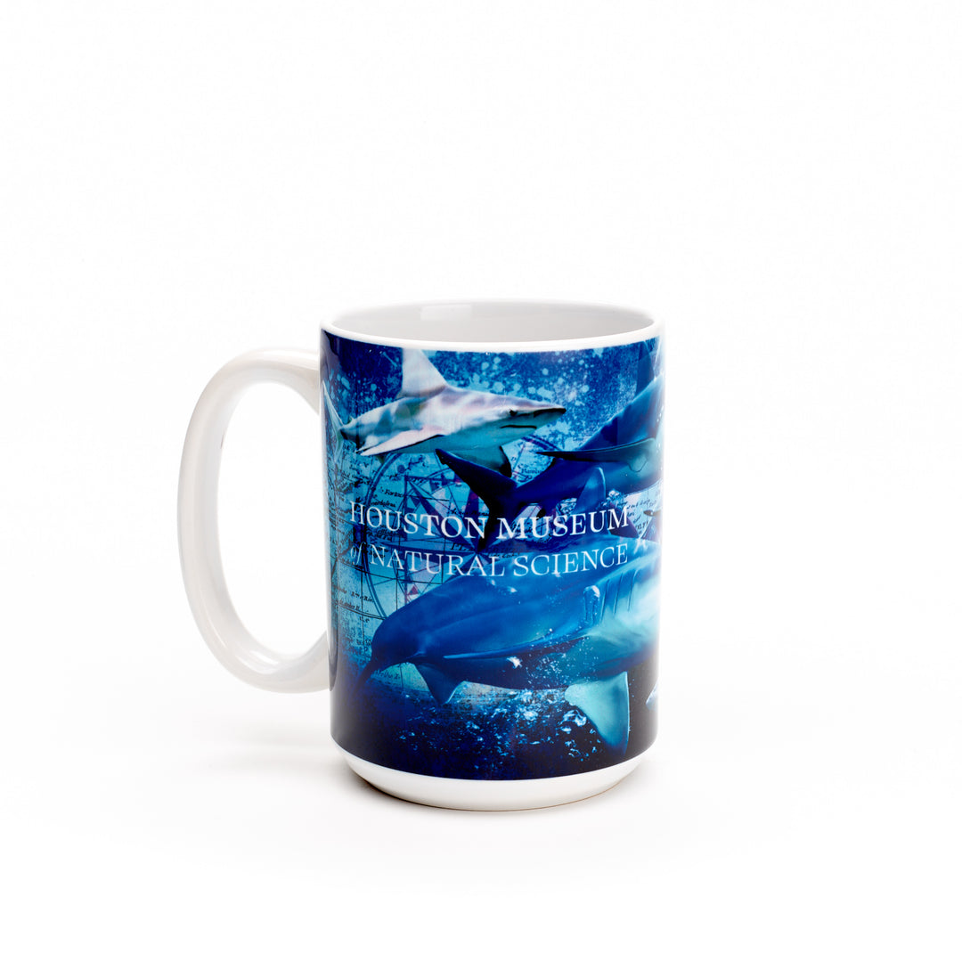 HMNS Compass Rose Shark Mug