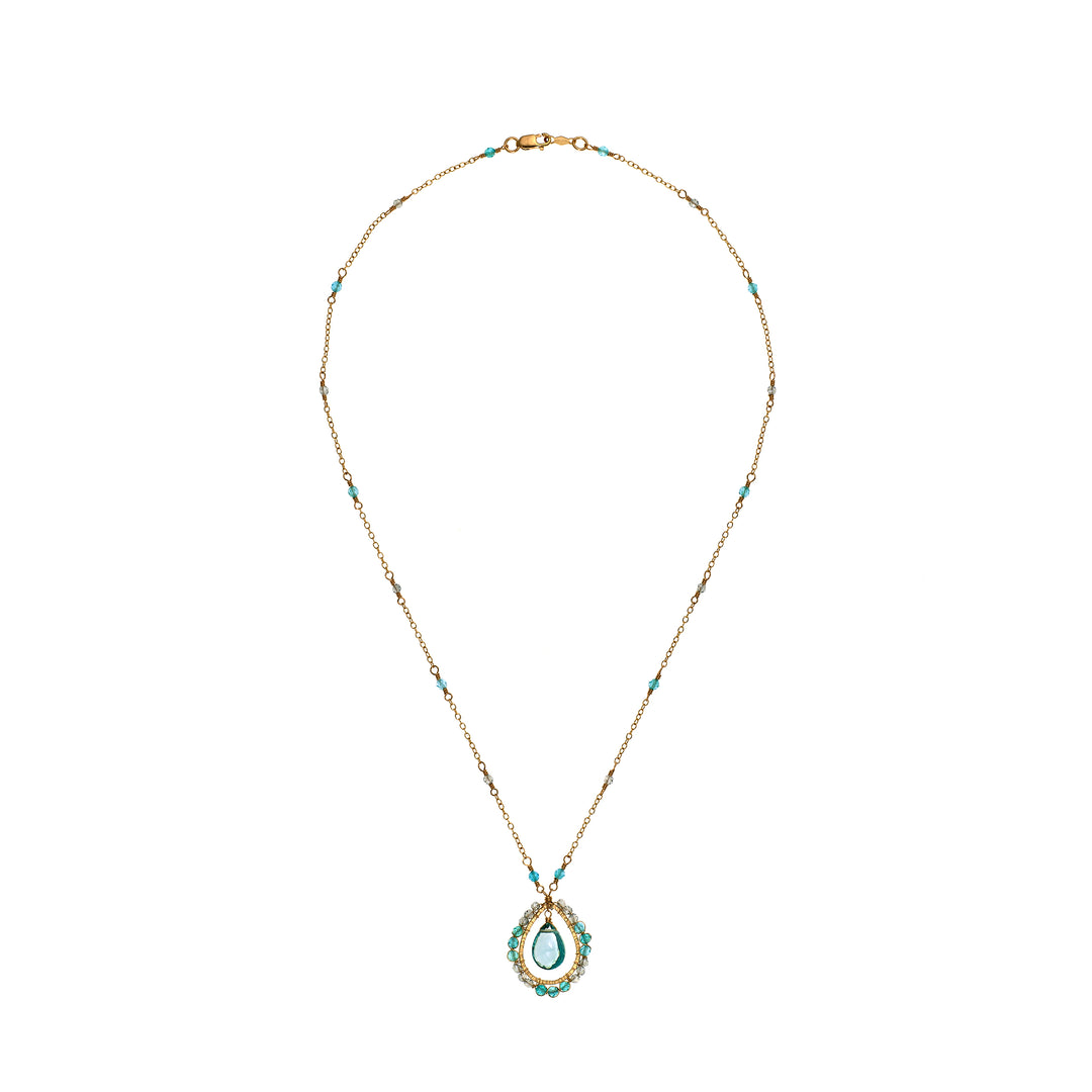 Ice Mix Gemstone Necklace