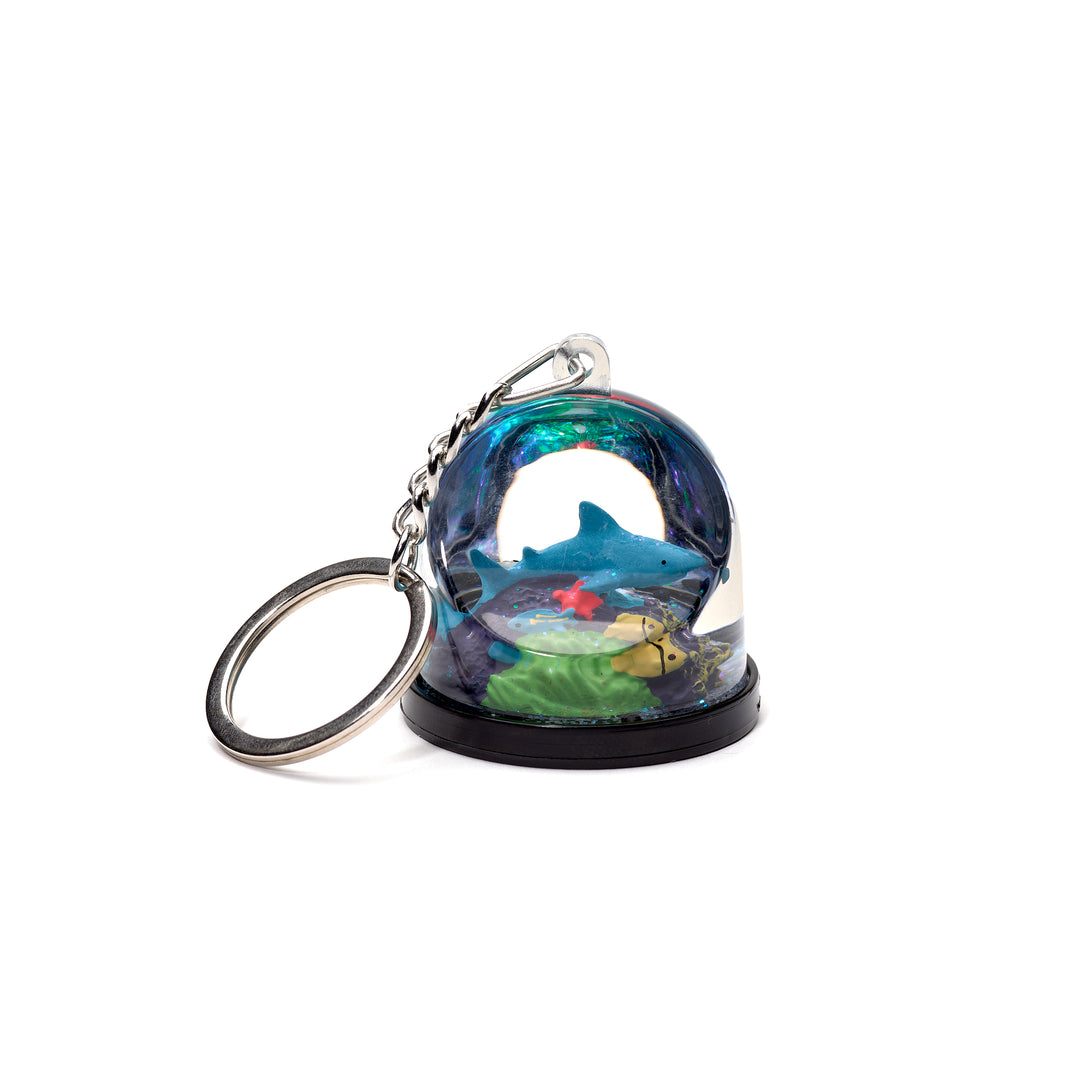 HMNS Shark Water Globe Keychain