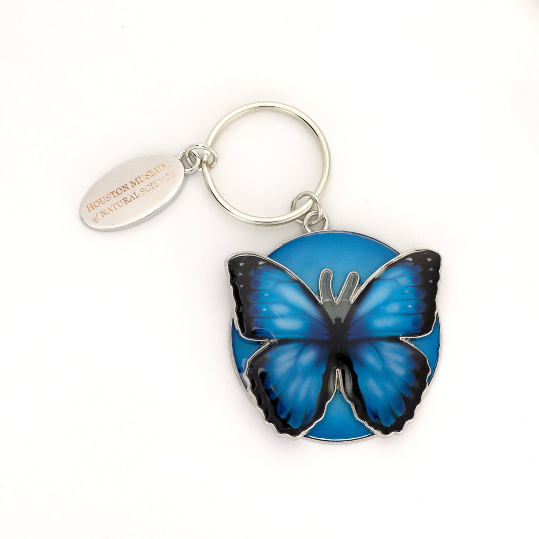 HMNS Blue Morpho Spinner Keychain