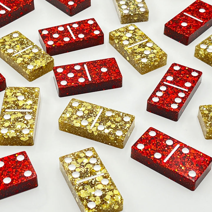 HMNS Colorful Resin Domino Set