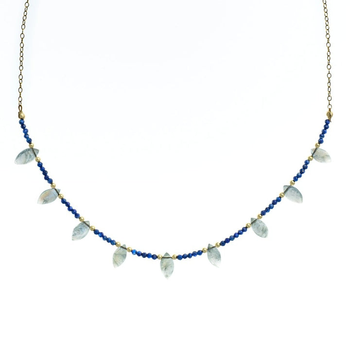 Lapis and Moonstone Necklace