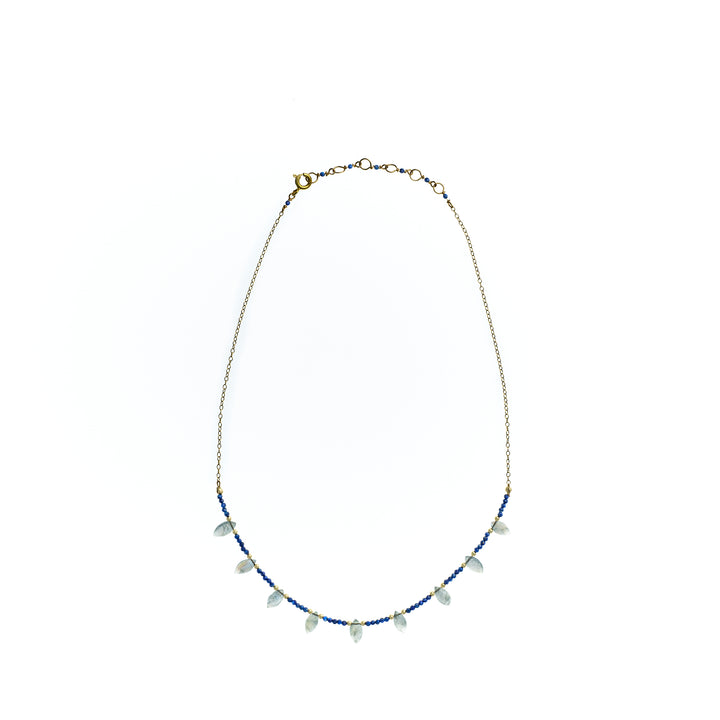 Lapis and Moonstone Necklace