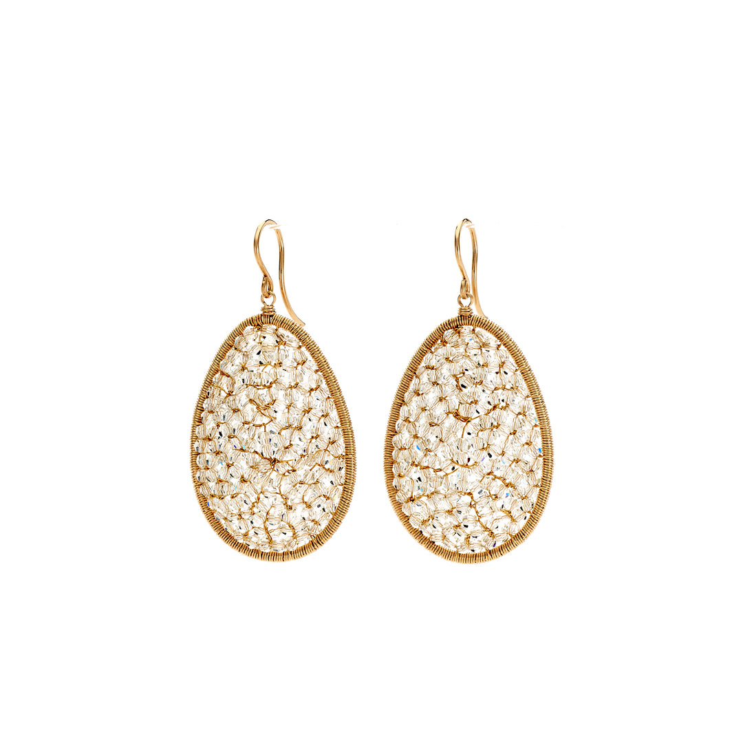Snow Crystal Earrings