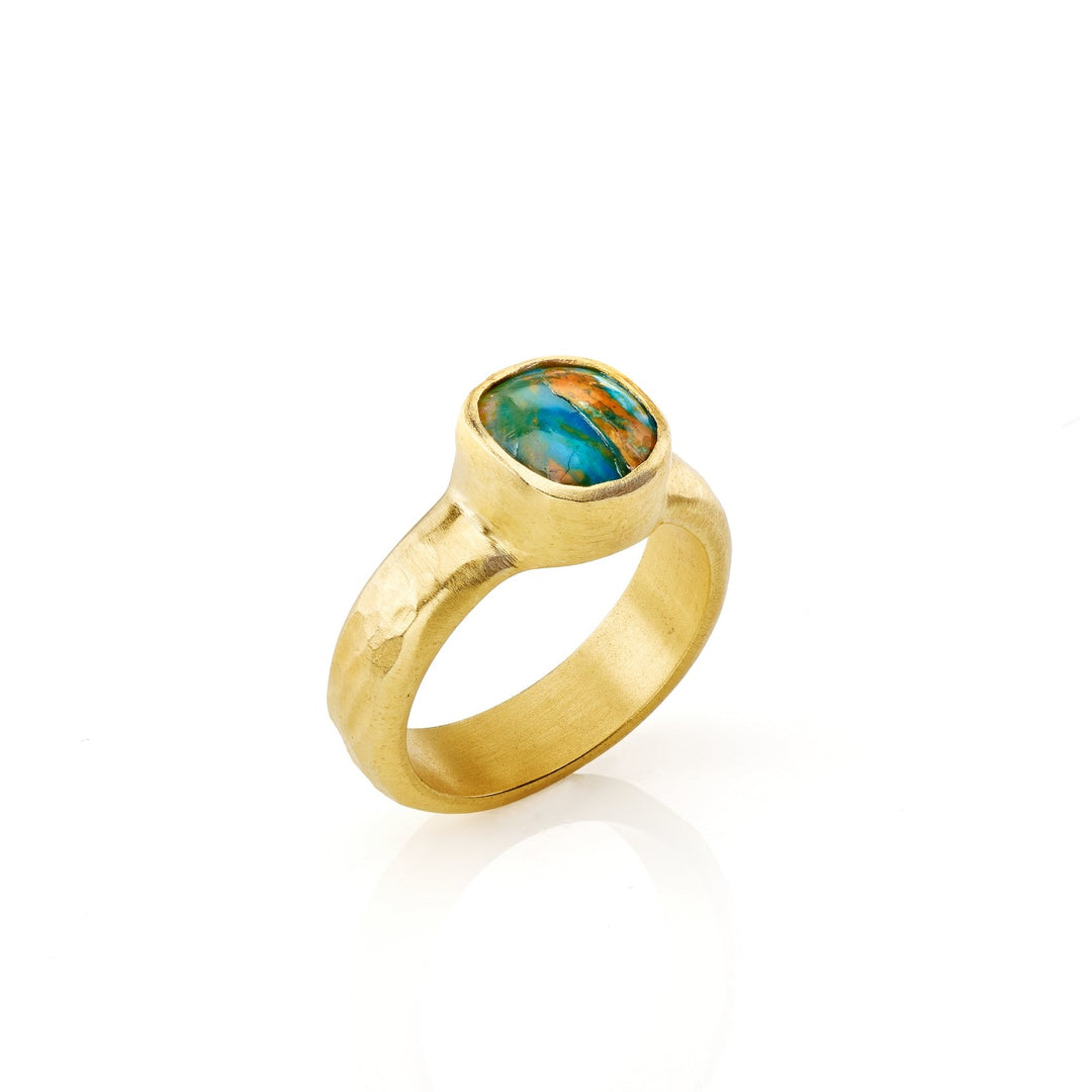 Peruvian Opal Ring