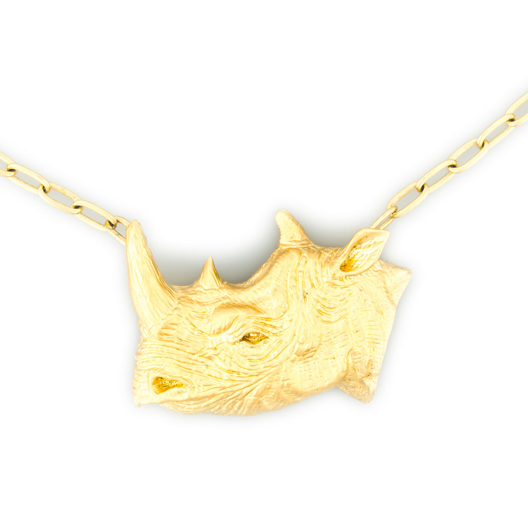 Rhino Necklace