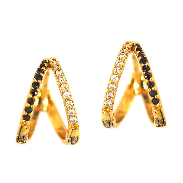 Split Huggie Earring