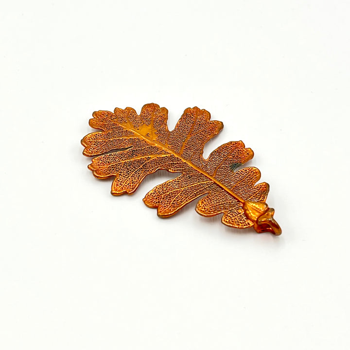 *FINAL SALE* Dipped Real Leaf Pendant